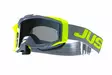 Just1 Goggle Iris 2.0 Logo Harmaa - Keltainen Fluo Peili Hopea Linssi - Crossilasit - D444825 - 1