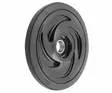 Kimpex Telapyörä Musta Polaris 162mm, 6004 - Moottorikelkan telapyörät - D60575 - 1