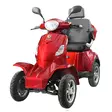 Kontio Motors Silverfox Four 2.0, metallic red 2.4kWh litium akku ja 5A laturi - Kontio 3- ja 4-pyöräiset - 499-158145 - 1