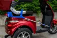 Kontio Motors Silverfox Four 2.0, metallic red 2.4kWh litium akku ja 5A laturi - Kontio 3- ja 4-pyöräiset - 499-158145 - 8
