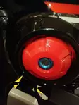 Kontio Motors SuperMoto Istuimen lukon ympäröivä muovi vasen - Kontio SuperMoto varaosat - 499-128995 - 1