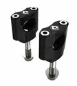 ODI MX BAR MOUNTS-OVERSIZED 1-1/8" (Drop-In Style) Shot Peened BLACK - Moottoripyörän ohjaustangon kiinnikkeet - D510065 - 1