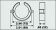 Perf metals anodi Mercruiser Bravo I - Motorsport varaosat ja tarvikkeet - D121335 - 2