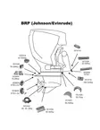 Perf metals anodisarja Johnson Evinrude 90-225hp 1991- - Motorsport varaosat ja tarvikkeet - D121395 - 4