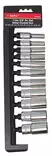 Pitkä hylsysarja 3/8" sae 11-os. - Hylsysarjat - LX1475 - 1