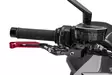 Puig Brake Lever 4.0. Black Exten/Red Selector/Black - Moottoripyörän vivut ja vivunrungot - D529435 - 1