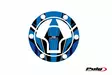 Puig Fuel Cap Cover Mod. Radical Kawasaki C/Blue - Mallikohatiset tarrasarjat - D301405 - 1