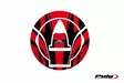 Puig Fuel Cap Cover Radical Ducati C/Red - Mallikohatiset tarrasarjat - D299485 - 1