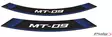 Puig Kit 8 Rim Strips Mt-09 C/Blue - Moottoripyörän vanneteipit - D302005 - 1
