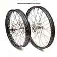 REX WHEELS 19-1,85 KX125/KXF250 03-.. MUSTA VANNE/HOPEA NAPA 25MM - Moottoripyörän vanteet - D221915 - 1
