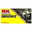 RK GB520KZ Vahvistettu ketju +CL (Jousil.) - Moottoripyörän ketjut 520 - D168325 - 1