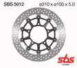 Sbs Jarrulevy Standard - Moottoripyörän jarrulevyt - D241645 - 1