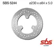 Sbs Jarrulevy Standard - Moottoripyörän jarrulevyt - D241845 - 1