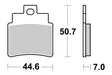 Sbs Jarrupalat Ceramic - Moottoripyörän jarrupalat - D220935 - 1