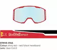Spect Red Bull Strive MX Goggles Single lens Red/Black clear - Ajolasien varaosat ja tarvikkeet - D433925 - 1