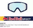 Spect Red Bull Whip MX Goggles Singel lens black/blue clear - Crossilasit - D433915 - 2