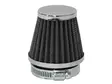 Tec-X Ilmansuodatin, Kiinitys Ø 49mm, (Ø 75 - 51mm x p. 68mm) - Mopon ja skootterin ilmansuodattimet - D1645 - 1
