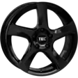TEC Speedwheels AS5 Black glossy CB: 72.5 alumiinivanne 6.5x16 - 16-tuumaiset alumiinivanteet - 499-180275 - 1