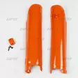 UFO Etuhaarukan suojat KTM125- EXC01-07,SX 01-06 oranssi 127 - Offroad haarukansuojat - D219165 - 1