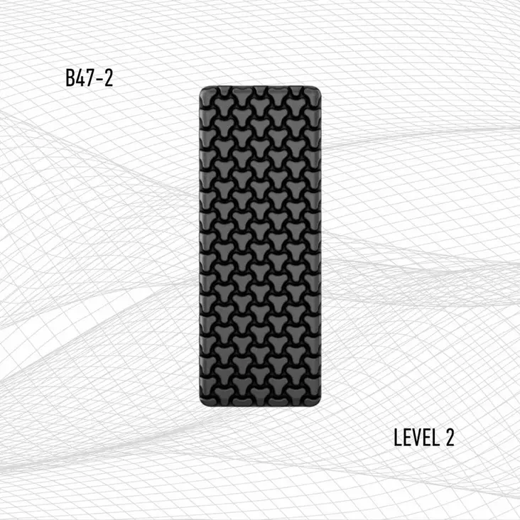 SAS-TEC Tripleflex Back Protector CE Level 2 EN1621 - Motorsport varaosat ja tarvikkeet - D547455 - 1