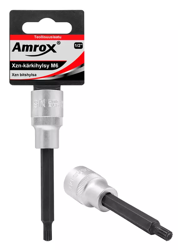 Pitkät xzn-kärkihylsyt 1/2" 12pt amrox - Hylsyt ja voimahylsyt - LX15835 - 1