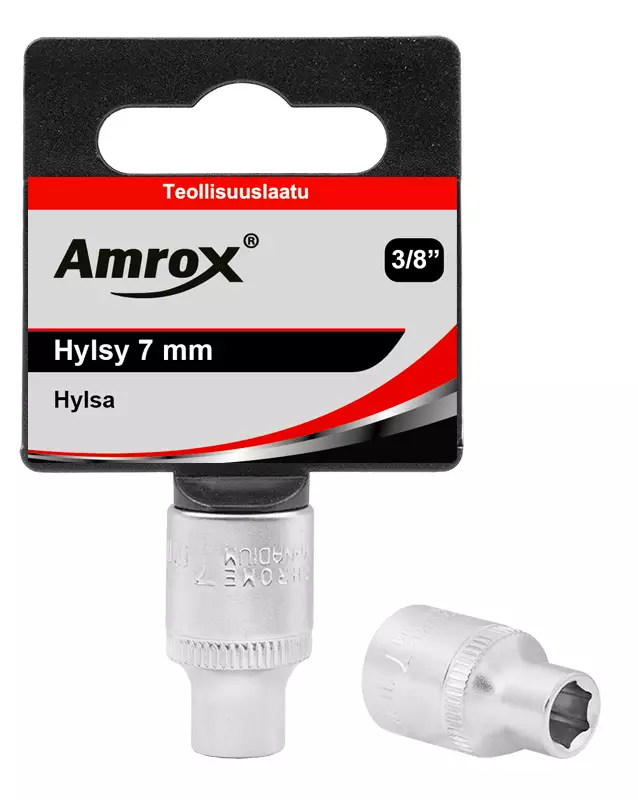Hylsyt 3/8" 6pt amrox - Hylsyt ja voimahylsyt - LX15905 - 1