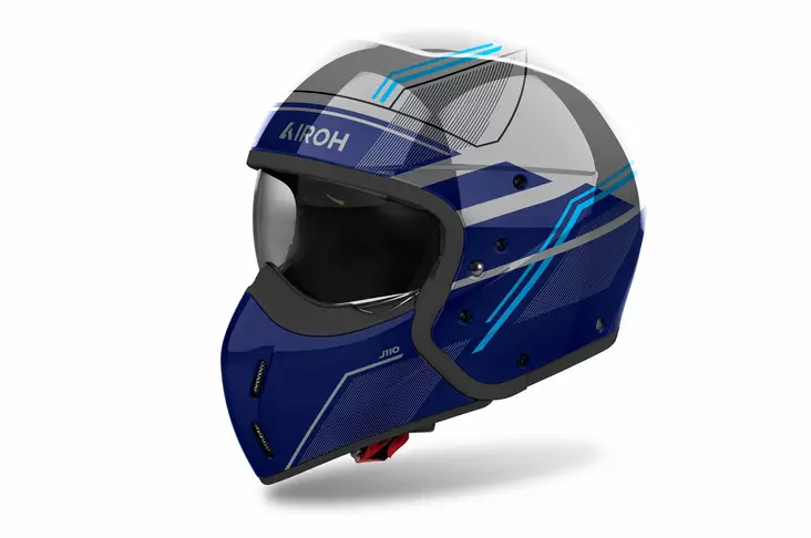 Airoh Kypärä J 110 Slim Sininen Kiiltävä - Avokypärät - D506785 - 1