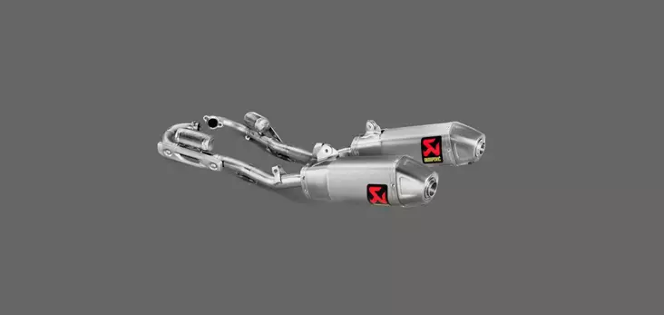 Akrapovic Evolution Line pakoputkisto (titaani) Honda CRF250R / 250RX (2018-2021) - Moottoripyörän pakoputkistot - D383195 - 1