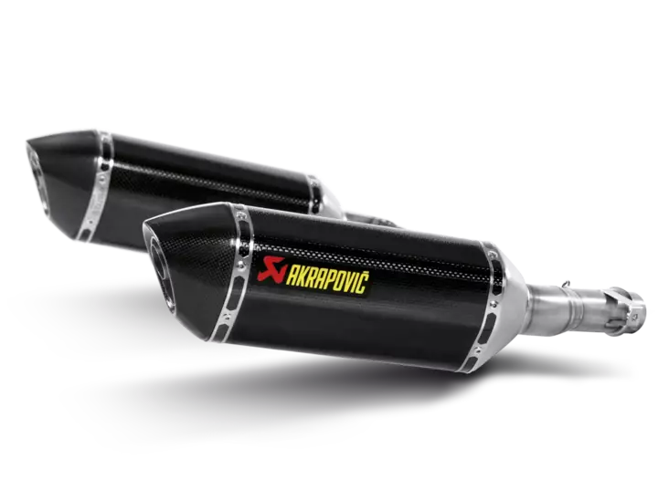 Akrapovic Slip-On Line äänenvaimennin (hiilikuitu) Kawasaki Z1000 (2010-2013) - Moottoripyörän äänenvaimentimet - D309975 - 1