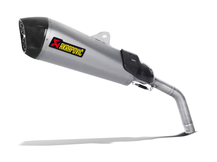 Akrapovic Slip-On Line äänenvaimennin (titaani) Triumph Tiger 800 XC/XR/XRx/XCx/XRT/XCA (2011-2016) - Moottoripyörän äänenvaimentimet - D310155 - 1