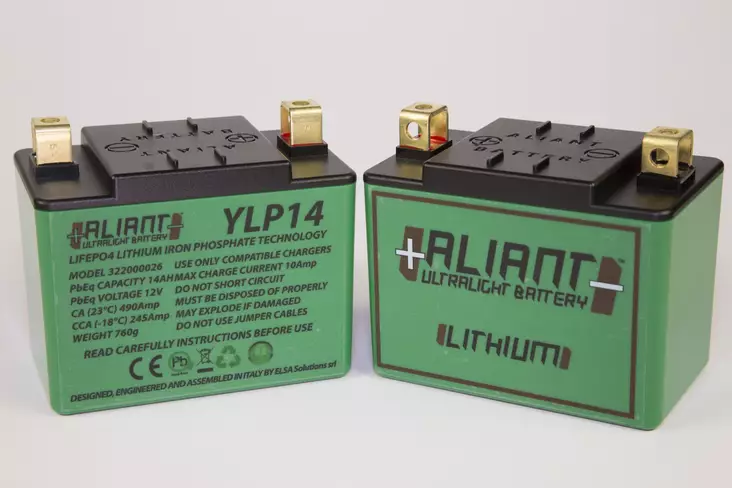 Aliant Ultralight YLP14 lithiumakku Käyttövalmis - Akut - D156215 - 1