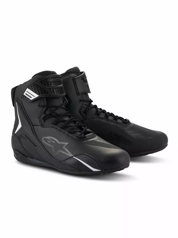 Alpinestars Ajokenkä Faster-4 Musta - Moottoripyörä ajokengät - D505485 - 1