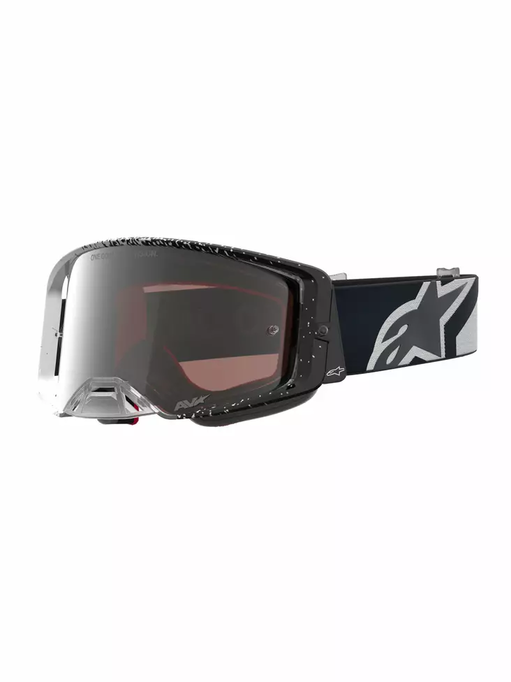 Alpinestars Ajolasit Supertech Hiten Valkoinen Musta Peili Hopea - Crossilasit - D543955 - 1