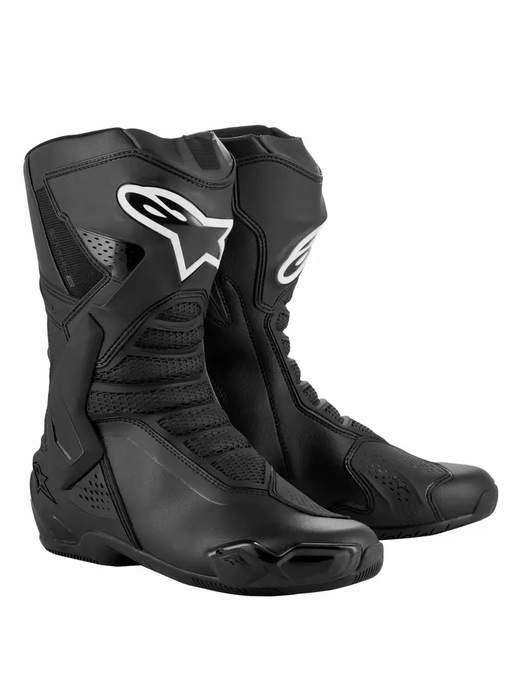 Alpinestars Ajosaapas SMX-6 v3 Musta - Moottoripyötä ajosaappaat - D496925 - 1