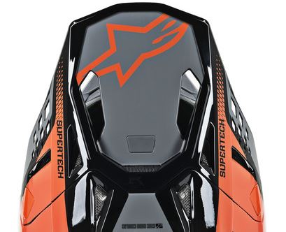 Alpinestars Lippa S-M8 - TRIPLE Harmaa - Offtoad kypärien lipat - D271545 - 1