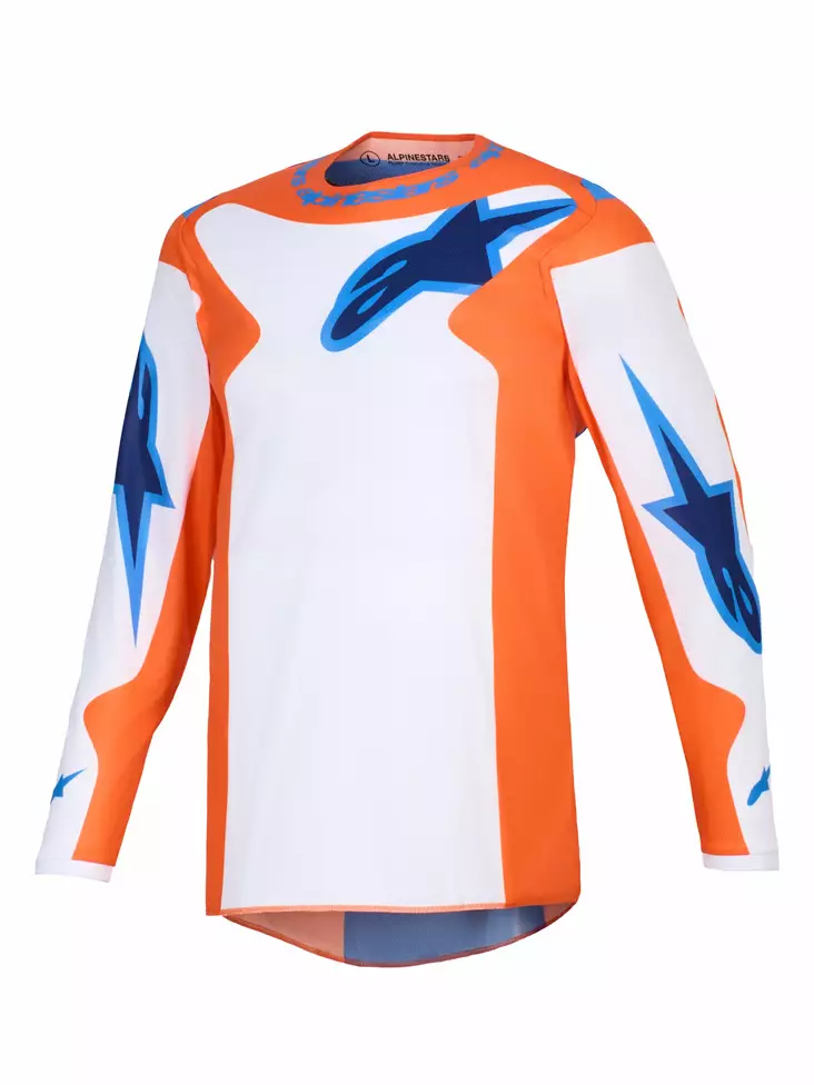 Alpinestars Paita Fluid Grid Oranssi/UCLA Sininen - Crossipaidat - D512805 - 1