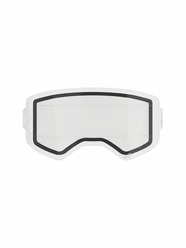 Alpinestars Supertech DOUBLE PANE ROLL OFF Kirkas - Ajolasien varaosat ja tarvikkeet - D500345 - 1