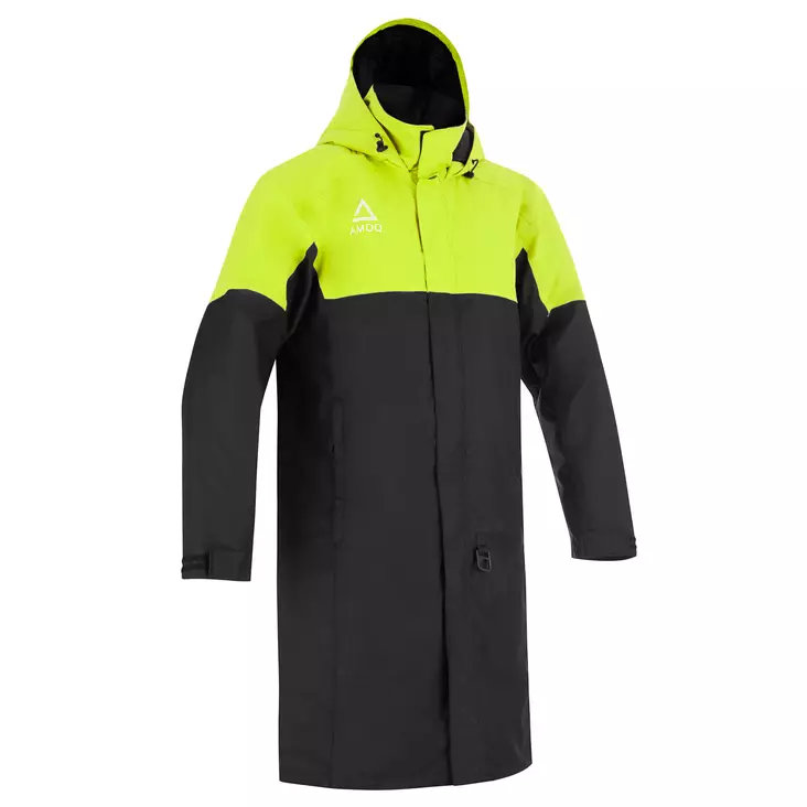 AMOQ Apex Racing Varikkotakki Musta/Hivis - Kelkkatakit - D498205 - 1