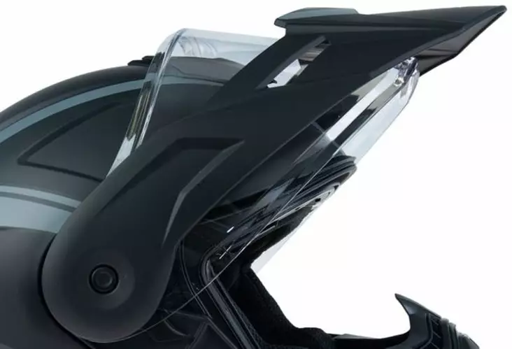 AMOQ Ballast Lippa musta/harmaa - Offtoad kypärien lipat - D498595 - 1