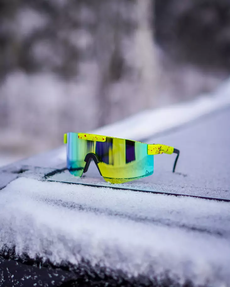 AMOQ Comet Aurinkolasit Yellow Splash - Oranssi Peili - Aurinkolasit - D410535 - 1