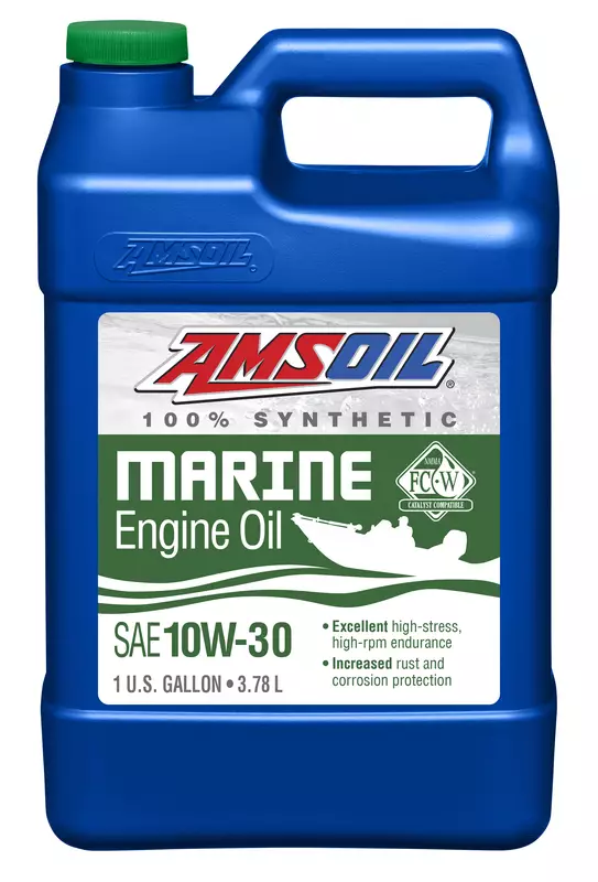 Amsoil 10W-30 Formula 4-Stroke® Marine Synthetic Oil 3,78L - Marine öljyt - D504085 - 1