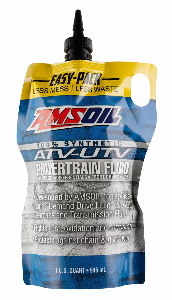 Amsoil Synthetic ATV/UTV Powertrain Fluid 946ml - Vaihteistoöljyt - D380375 - 1