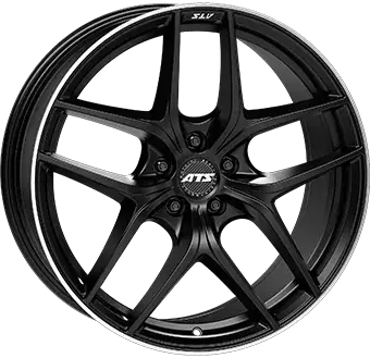 ATS COMPETITION 2 Dull Black / Polished Lip alumiinivanne 9.5x19 - 19-tuumaiset alumiinivanteet - 499-182215 - 1