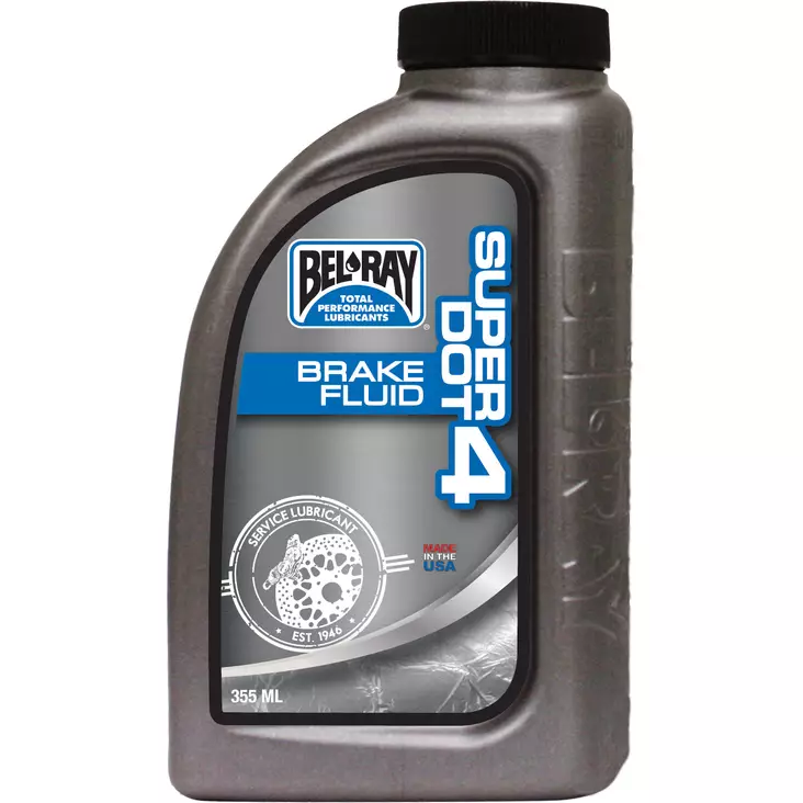 Bel-Ray Super DOT 4 Brake Fluid 0.355ml - Jarrunesteet - D6125 - 1