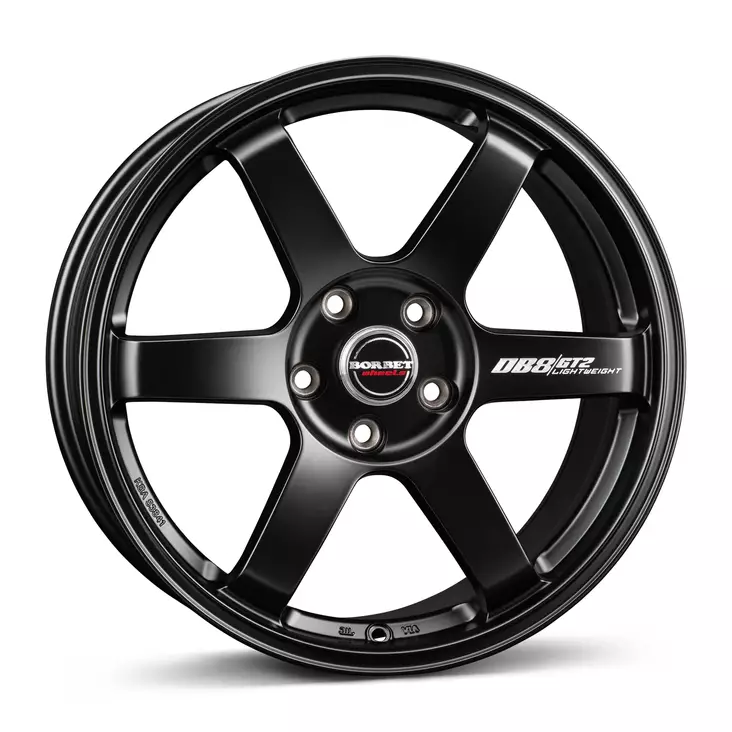 Borbet DB8GT2-8519 black matt alumiinivanne 8.5x19 - 19-tuumaiset alumiinivanteet - 499-175305 - 1