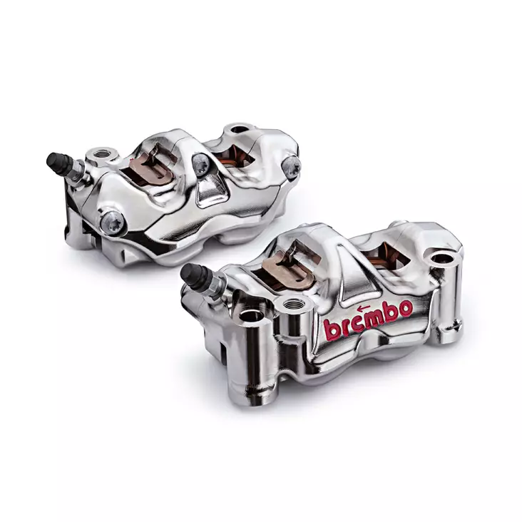 Brembo GP4-RX caliper kit 108 Nichel coating - Moottoripyörän jarrusylinterit - D384655 - 1