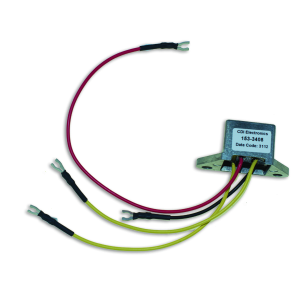 Cdi Elec. Johnson Evinrude Rectifier - 50-235HP - Perämoottorin jännitteensäätimet - D186045 - 1