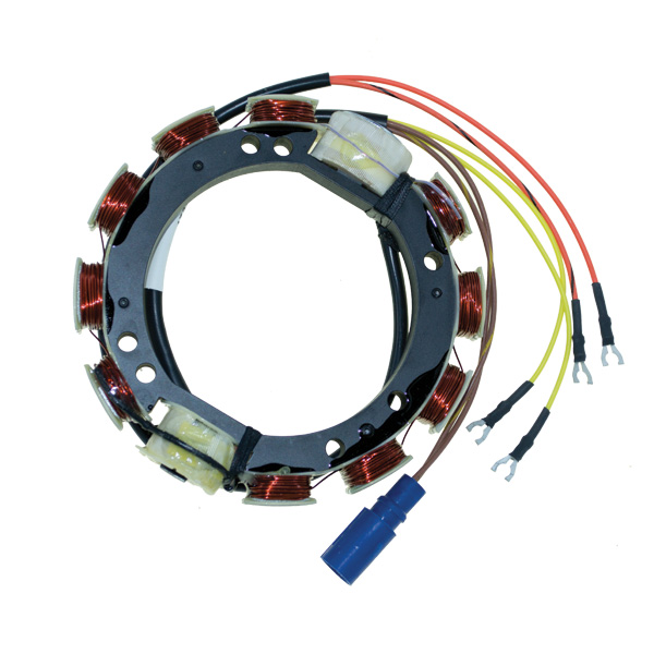 Cdi Elec. Johnson Evinrude Stator - 4 Cyl. (9 Amp) - Perämoottorin staattorit - D186055 - 1