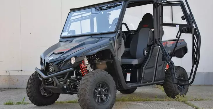DFK Täysi Ohjaamo Lämmöllä + pyyhin/pesin Yamaha Wolverine X2 2018-2021 - Mönkijän DFK lämpöhytit - D434875 - 1