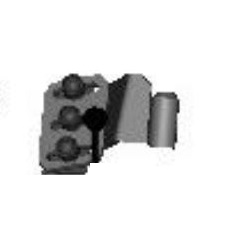 DFK Ylempi sarana Vasen ovi Yamaha YXZ 1000 R - DFK hyttien varaosat ja tarvikkeet - D502795 - 1